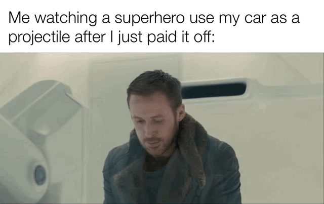 Ryan Gosling meme frame captioned back to the Wendy's dumpster