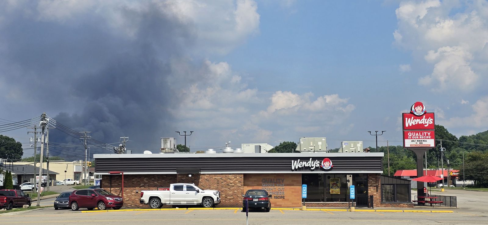 Wendy's in Parkersburg, West Virginia, July 2026